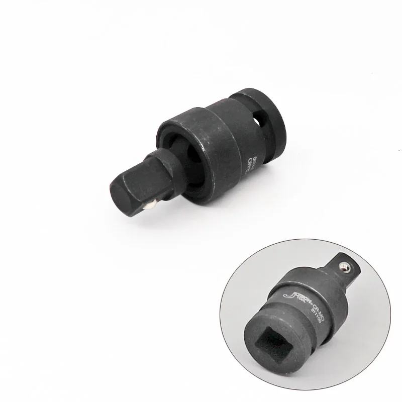 Jetech-adaptador de impacto universal para junta cr-mo, 1 peça, 1/2 ", 3/4 polegadas, junta de impacto do ar, acessórios, bola preta, durável