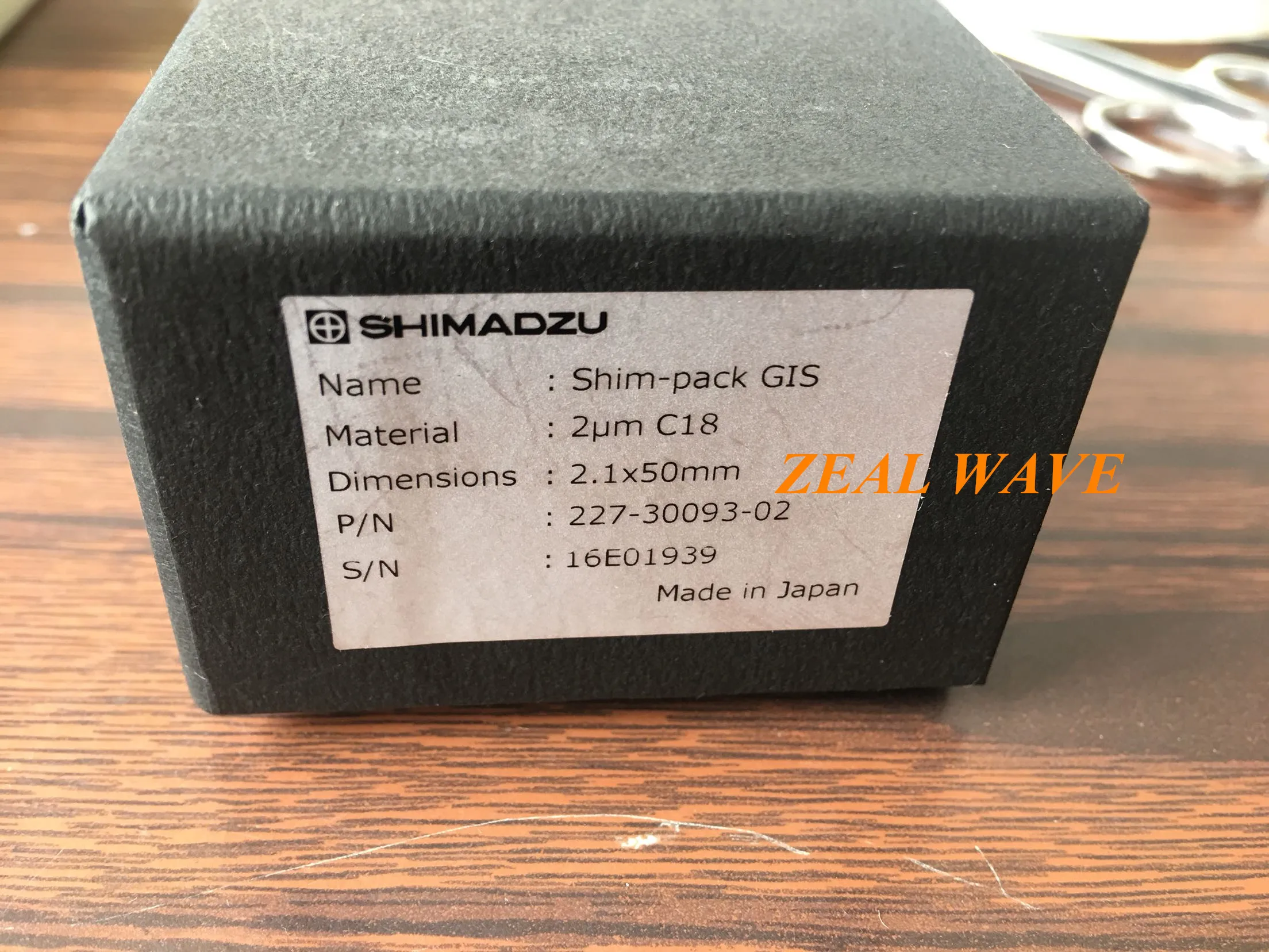 

For Shim-Pack GIS C18 2um 2.1x50 Catalog No. 227-30093-02