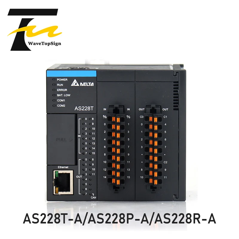 WaveTopSign  Delta Programmable controller PLC Module  AS228T-A AS228P-A AS228R-A AS332T-A AS320T-B AS320P-B