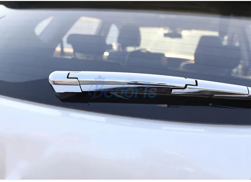 Rear Window Blade Rain Wiper Cover Garnish Protector Trims Panels Chrome For Hyundai Tucson 2016 2017 2018 2019 2020 Accessories