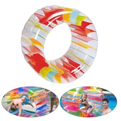 GIANT SWIMMING POOL TOYS INFLATABLE WATER WHEEL FLOATS ROLLER FLOATING RAFT