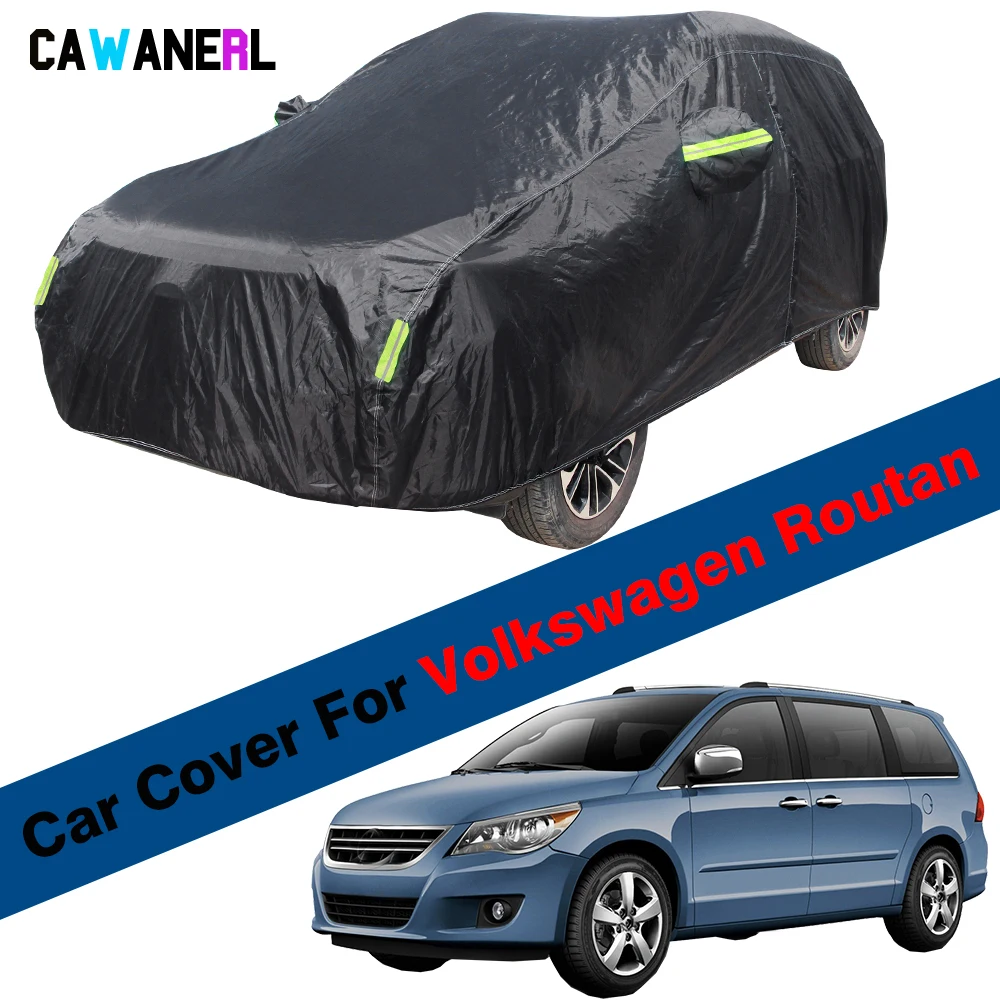 Car Cover For Volkswagen VW Routan Waterproof MPV Anti-UV Sun Shade Snow Rain Resistant Cover Dustproof