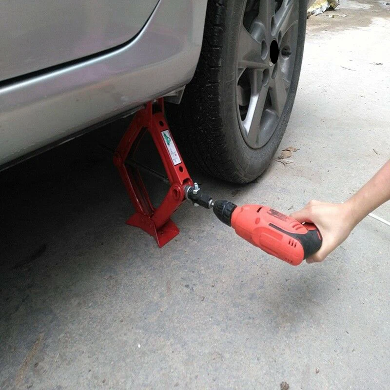 Makas Jack adaptörü 1/2 inç ile kullanım için 1/2 inç sürücü veya etkisi anahtarı araçları IJA001