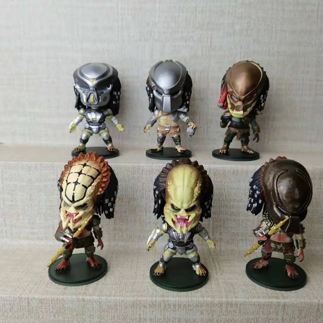 NECA Scale Ultimate P1 Jungle Hunter Jungle Demon Concrete Clan Leader PVC figura de acción juguete de modelos coleccionables 7cm