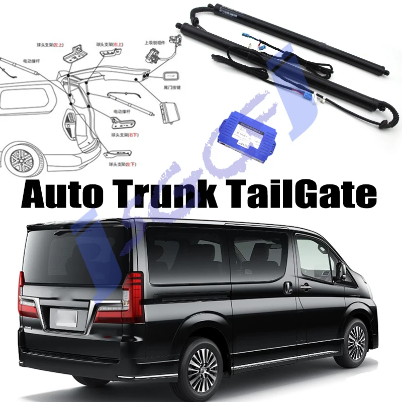 For TOYOTA GranAce Gran Ace H300 Car Power Trunk Lift Electric Hatch Tailgate Tail gate Strut Auto Rear Door Actuator