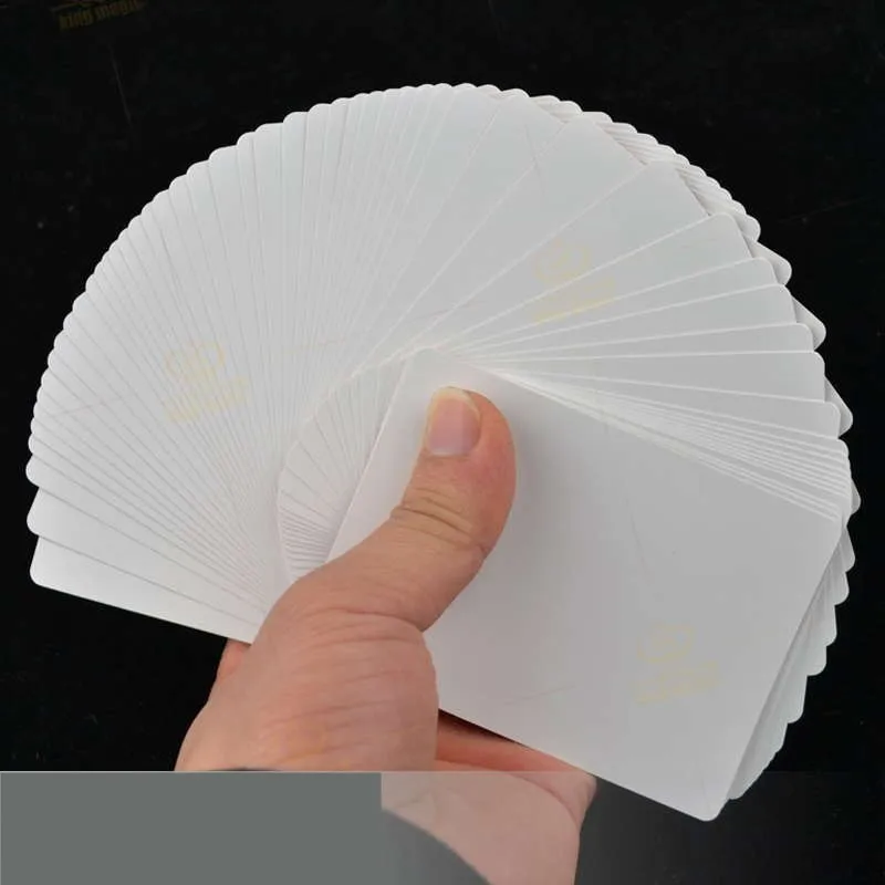 1 Deck Ultra Thin Flying Cards Magic Tricks Card Vanishing Manipulations Professional Magician Magic Props Close up Illusions