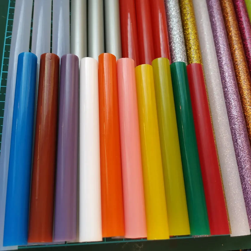50 pezzi 11mmx100mm colore striscia adesiva hot melt colla stick per pistola per colla professionale