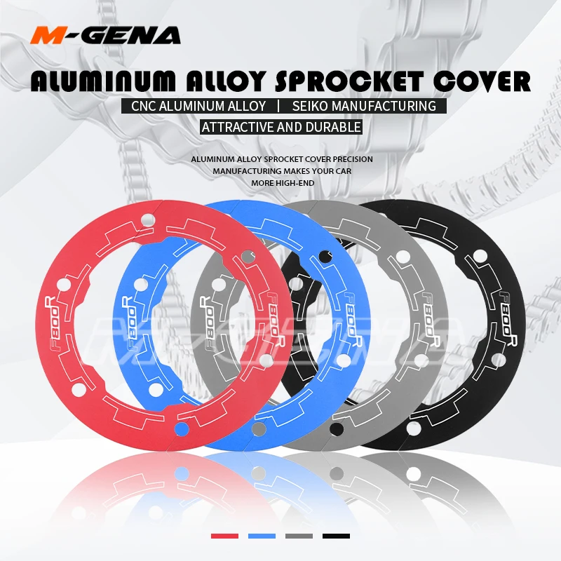 

Motorcycle Rear Chain Teeth Sprocket gear Cover Frame Protector Kit For F800R F 800 R 2009-2017