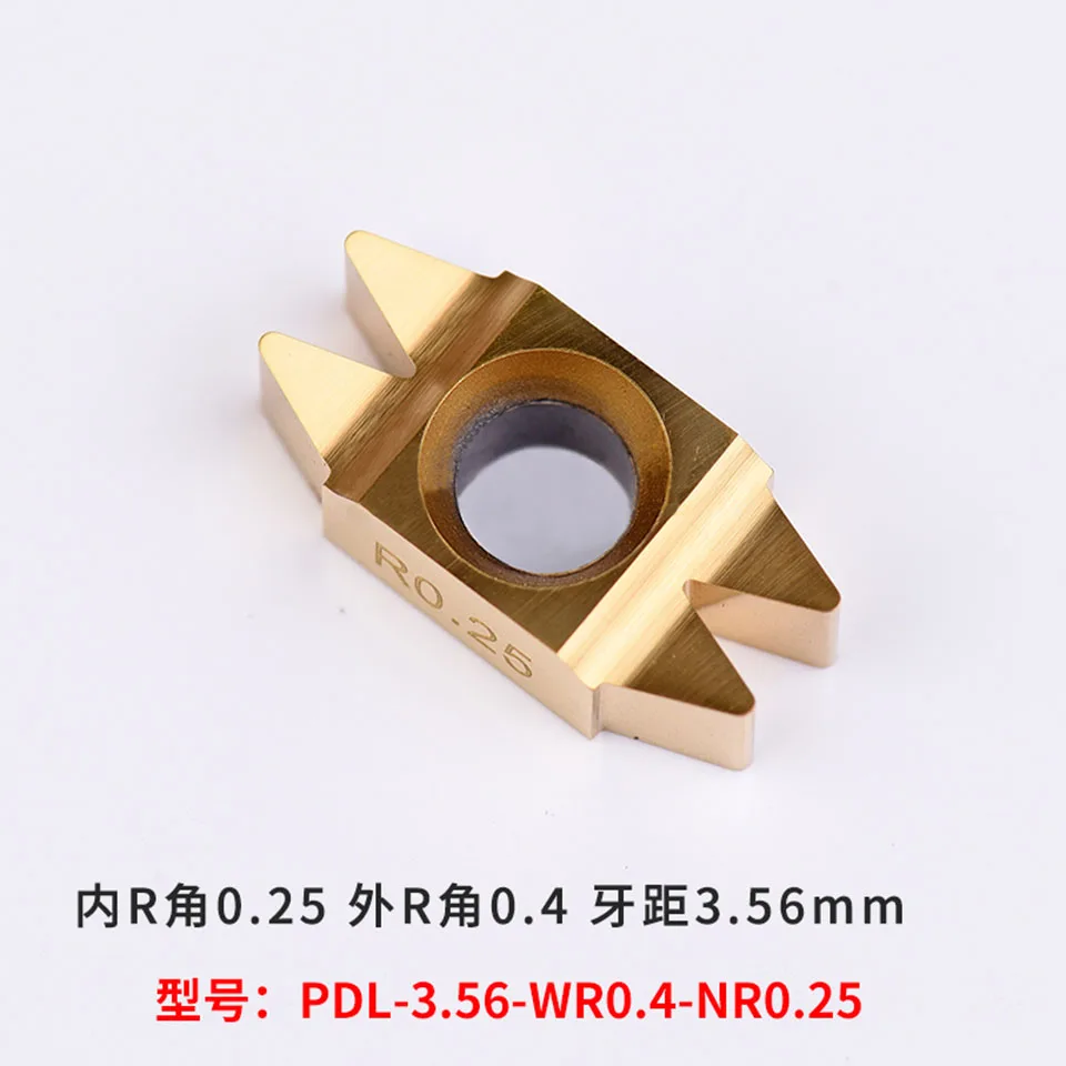 PDL-2.34-WR0.2-NR0.4 PDL-3.56-WR0.4-NR0.4 PDL-3.56-WR0.4-NR0.44 High-quality pulley turning tool Carbide inserts Lathe inserts