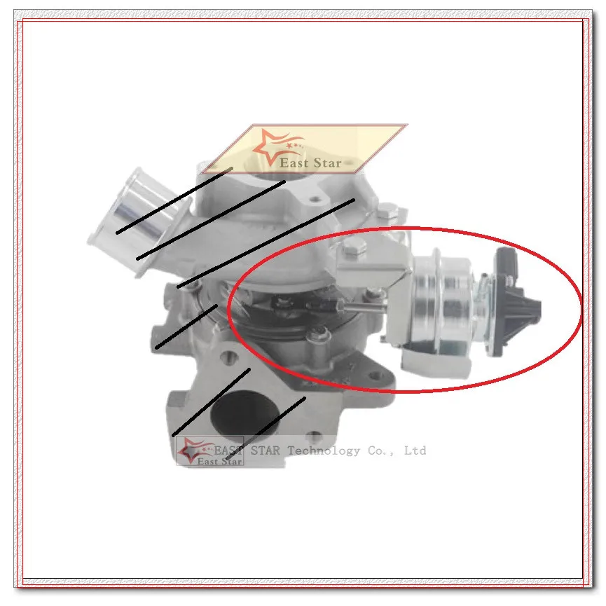 

Turbo Actuator only of TF035 49335-01700 49335 01700 4933501700 1515-A322 1515A322 For Mitsubishi L200 Triton 2.5L 2.5D 4N15 16-