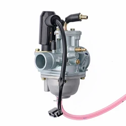 Carburetor Manual Choke Version for 2 Stroke Scooter Moped Polaris Sportsman Predator 90 JOG 90 4DM Scrambler 90 BWS100 PZ19JF