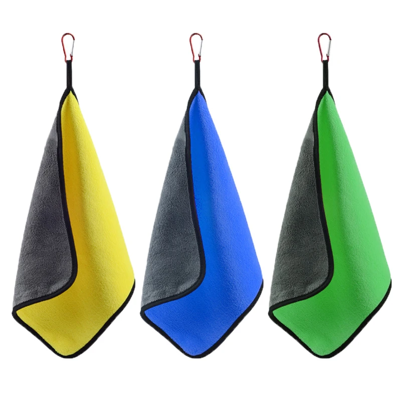 Toalla de pesca absorbente antiadherente gruesa para senderismo - imagen 2