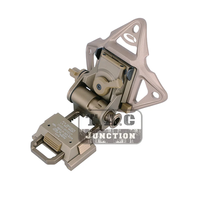 Imagem -03 - Wilcox l4 G24 Nvg Montagem Mais Conjunto de Mortalha L4g24 Metal Estilo Breakaway Mich Ach Capacete Visão Noturna Óculos Montar um Pvs7 14 15 18 21