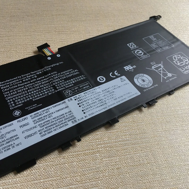 Imagem -04 - Genuine L17m4pe1 L17s4pe1 L17c4pe1 Bateria do Portátil para Lenovo Yoga S73013iwlideapad 730s-13iw 5b10r32749 5b10r32748 81j0001gge