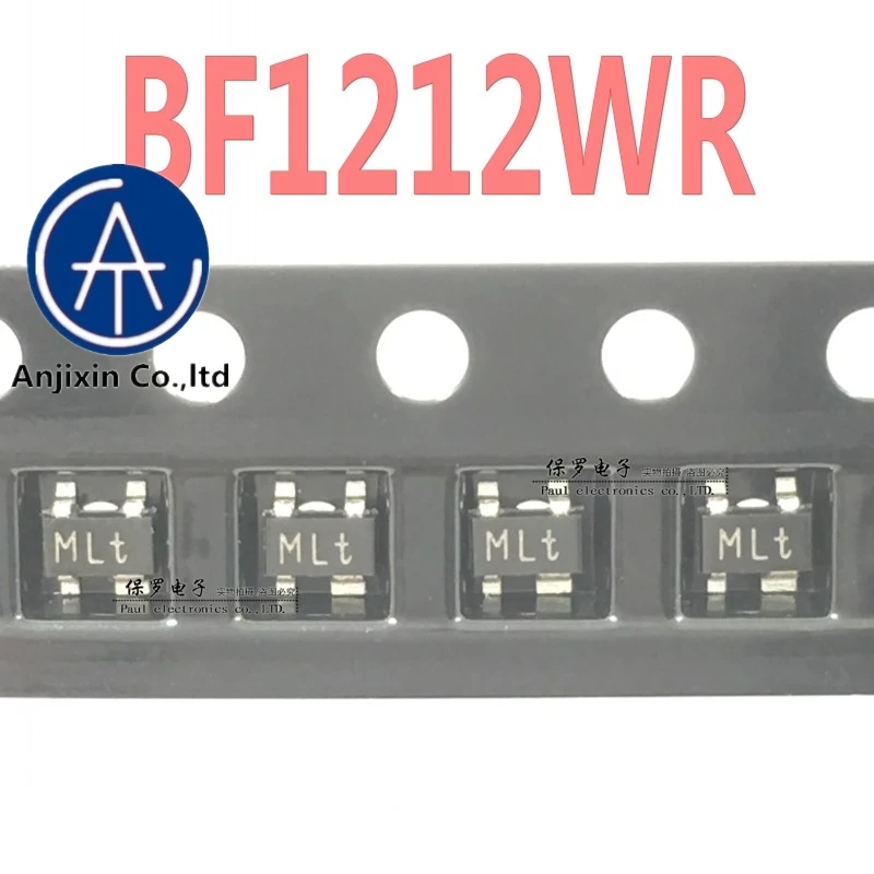 10Pcs 100% Original และ NewMOS FET BF1212WR BF1212ผ้าไหมหน้าจอ MLt SOT-343 Real สต็อก