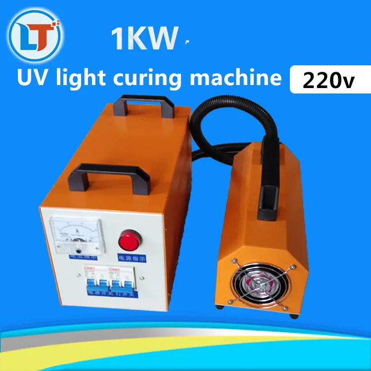 

New Portable UV light curing machine 1kw 220v brand Rapid UV dryer machine Handheld