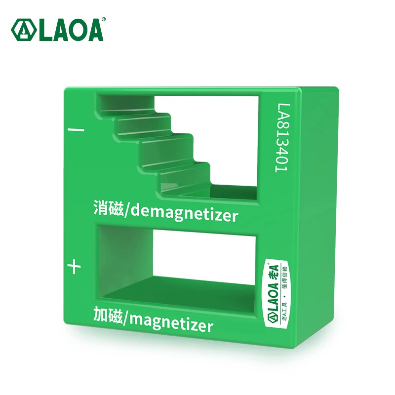 Cacciavite smagnetizzatore LAOA più dispositivo magnetico magnetizzatore per cacciavite Degausser a doppio uso