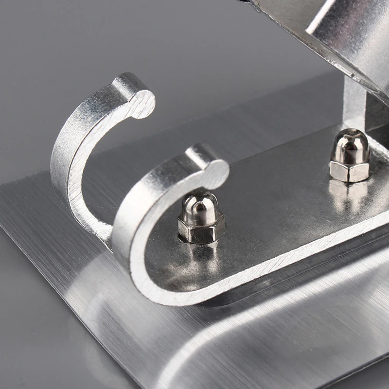 Aluminium Alloy Bathroom Adjustable Shower Head Base Showerhead Stand Bracket Hook Wall Mounted Bath Holder Accessories Stable