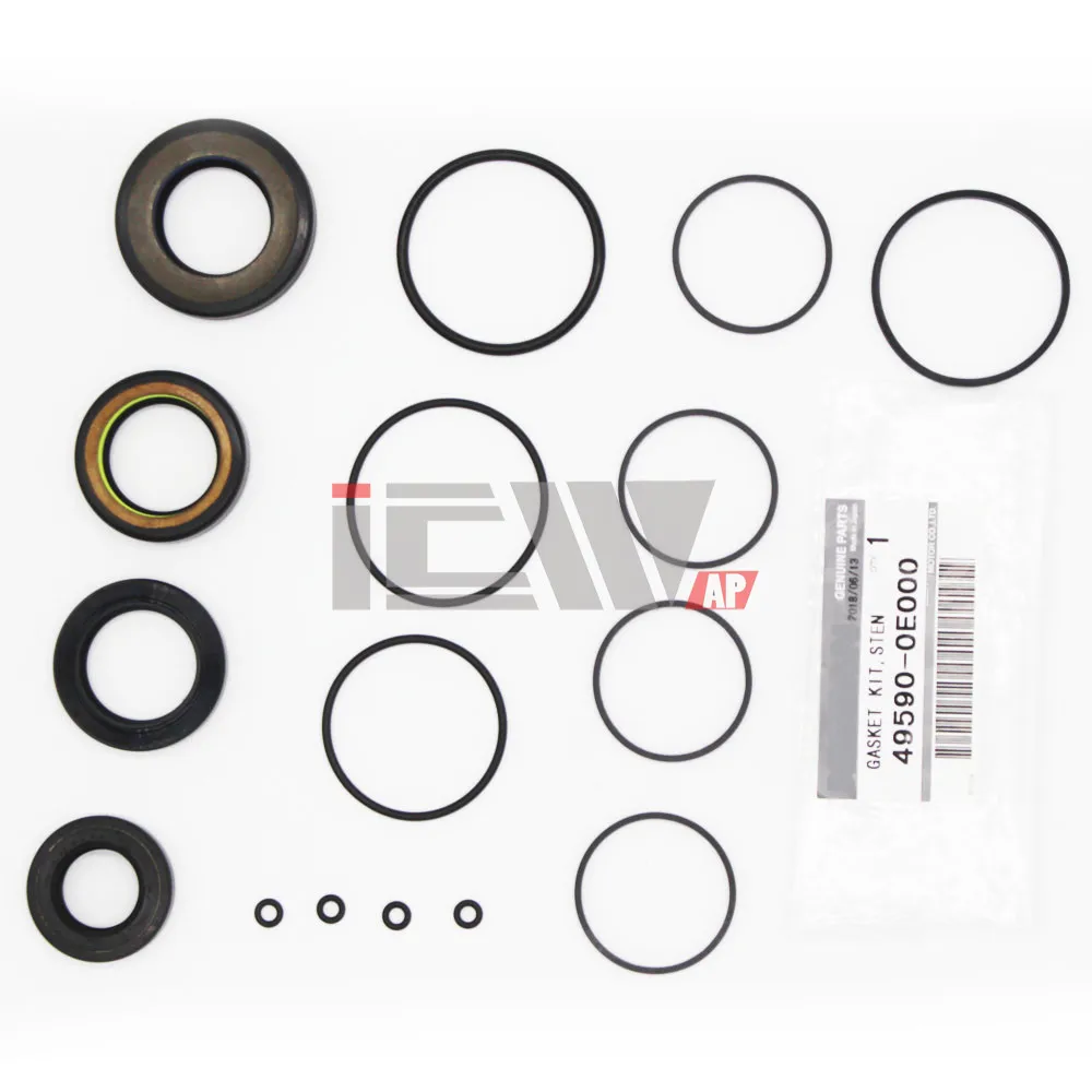 Power Steering Rack Repair Seal Gasket Kit For Nissan 2001-2005 Bluebird 2.0 U13