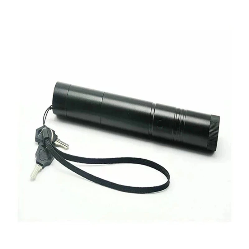 Focusable 808nm 1mw IR Infrared Laser Pointer Torch With Safety Key