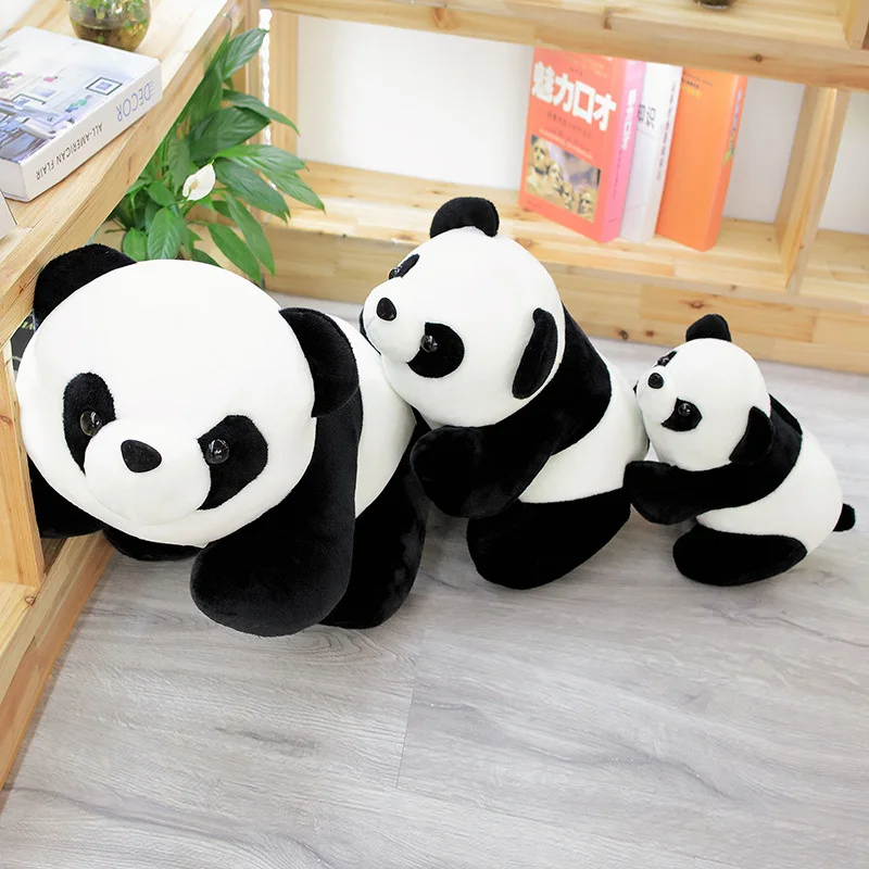 

Cute Baby Small Panda Bear Plush Stuffed Animal Doll Animals Toy Pillow Cartoon Kawaii Dolls Girls Valentine's Day Lover Gifts