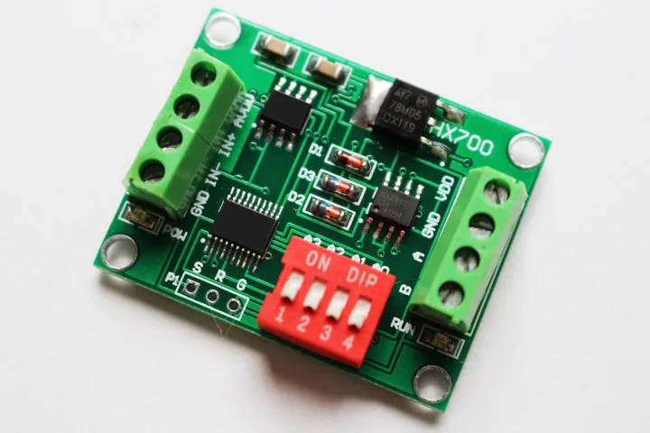 Módulo AD Dedicado Load Cell, Módulo Force Measuring, Conversão Analógica para Digital, 485 Comunicação, Novo