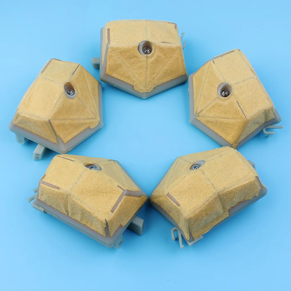 5pcs/lot Air Filter Assy For Husqvarna 51 55  55 Rancher EPA Chainsaw 503898101 503 89 81-01  Chainsaw Spare Parts бензопила