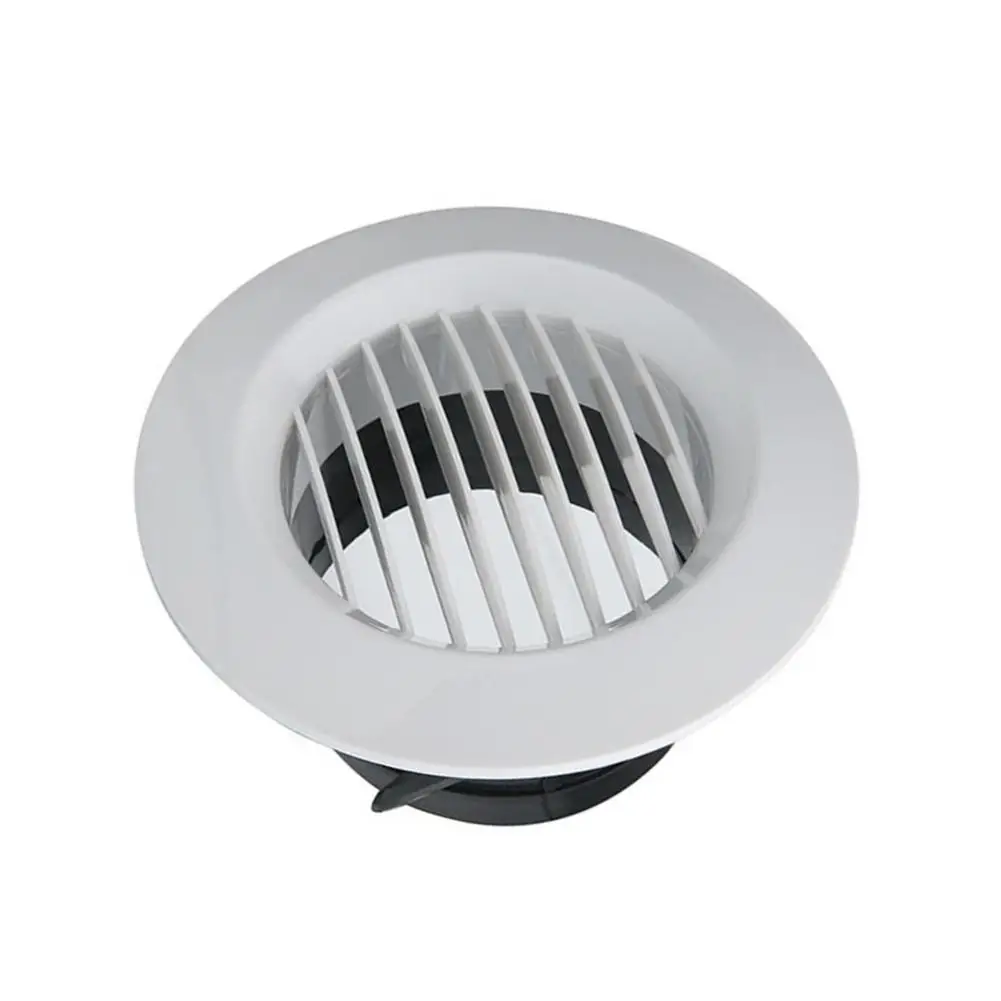 

Round Air Vent Louver Grille Cover Outlet Adjustable Exhaust Vent Ducting Ventilation Grilles 75/100/125/150/200mm Air Vent