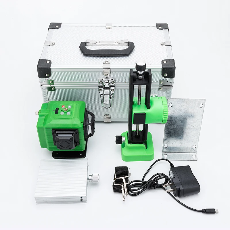 New Leter 3D Electronic Leveling Green  Laser Level