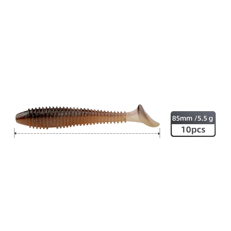 Swimbait Meredith Impacto Oscilante para lubina - imagen 5