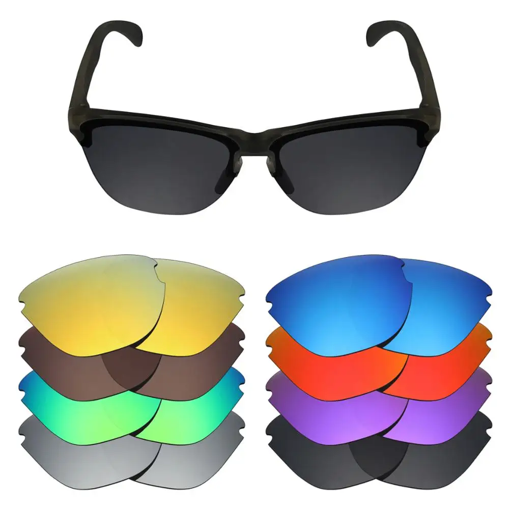 SNARK 20+ Color Choices Polarized Replacement Lenses for - Oakley Frogskins Lite Sunglasses (Lens Only)