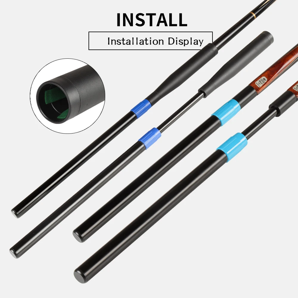 Aluminum Alloy Material Adjustable Extensions 47-76.5cm/72-101cm Snooker Cue Extension German brass joint Billiard Accessories