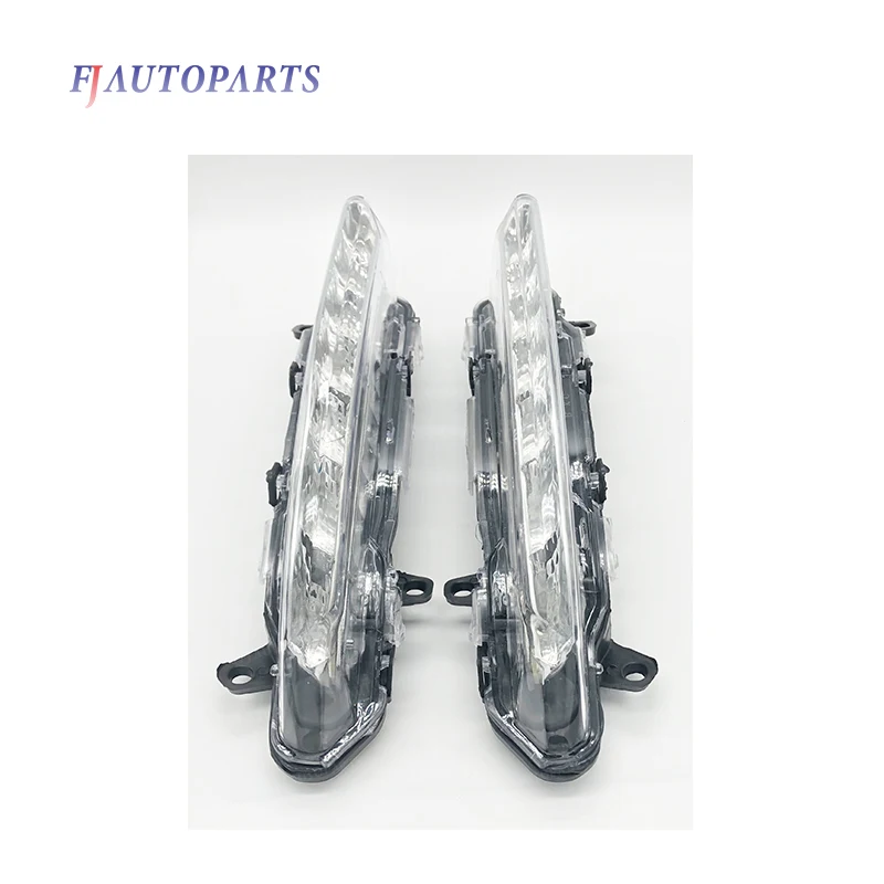 LED DRL Daytime Running Light Fog Lamp 2218201756 2218201856 For Mercedes S-Class W221 S350 S500 2009-2013