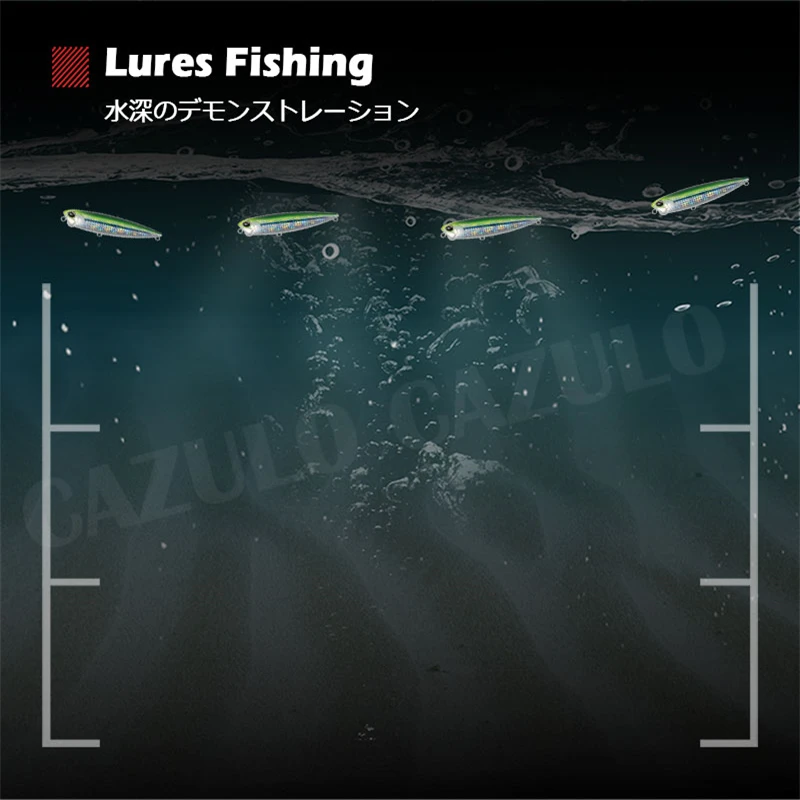 Floating Pencil Fishing Lure Accesorios Isca Artificial Weights 14.3g 10cm Bait Topwater De Pesca Articulos For Pike Fish Leurre