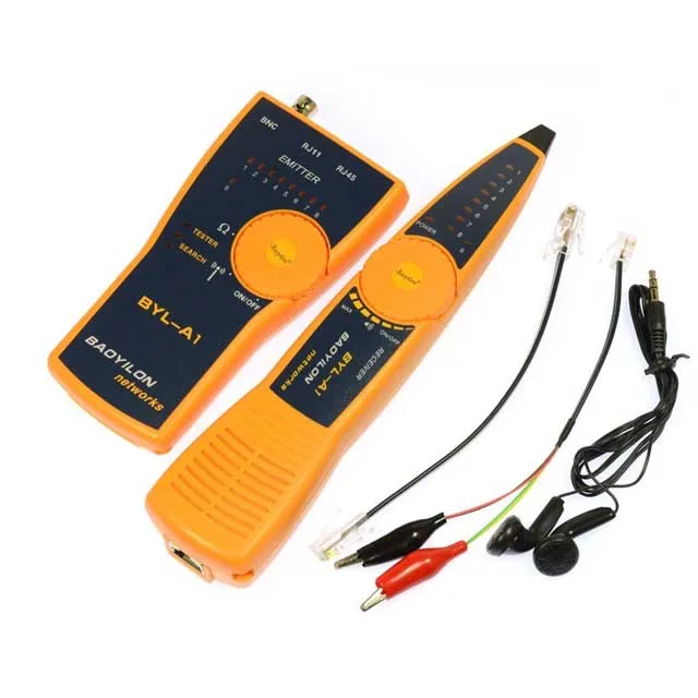 Multi-Functional Network Cable Tester RJ45 RJ11 Telephone Wire Tracker Line Finder BYL-A1