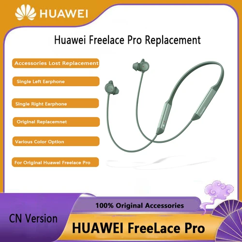 Imagen 1 del producto HUAWEI FreeLace Pro auriculares inalámbricos con banda para el cuello reemplazo perdido piezas individuales divididas auriculares izquierdo derecho