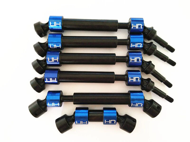 HR Steel CVD Driveshafts Axles Set for  1/10 TRAXXAS Revo Summit