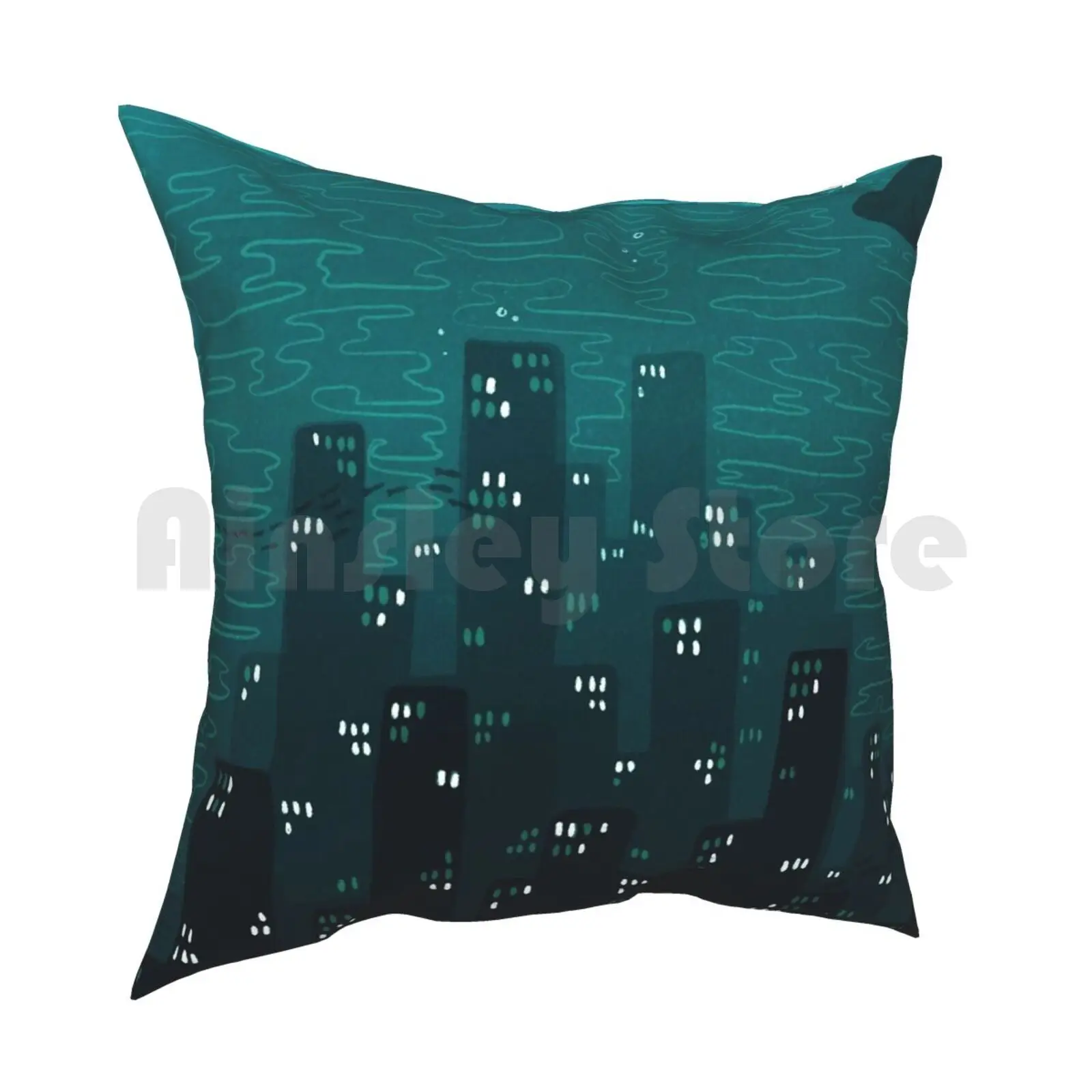 Bioshock Rapture Pillow Case Printed Home Soft Throw Pillow Bioshock Rapture Bioshock Rapture Lighthouse Video Games