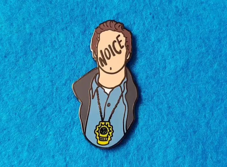 Brooklyn Nine  Noice Jake Peralta EnamelLapel Pins Badge