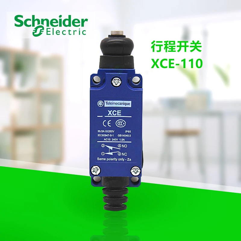 

Оптимизированная Кнопка тактового выключателя XCE110 XCE110C, концевой выключатель прямого действия, 1P, один, обычно открытый и один, нормально закрытый