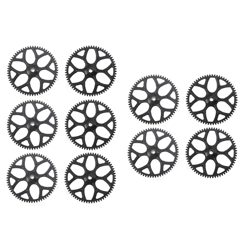 10Pcs Main Gear for WLtoys V911S V977 V988 V930 V966 XK K110 RC Helicopter Airplane Drone Spare Parts Accessories