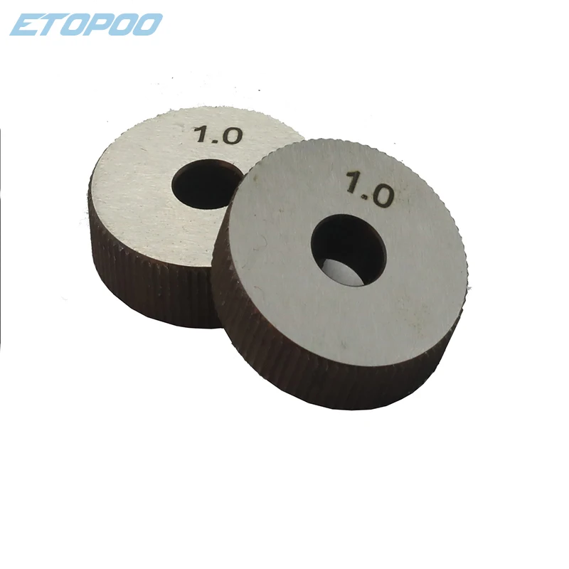 Imagem -03 - Roda Serrilhada Linear Antiderrapante de Aço de Alta Velocidade para Torno de Metal Volante Único e Reto 1.0 mm 1.5 mm 2.0 mm e 3.0 mm