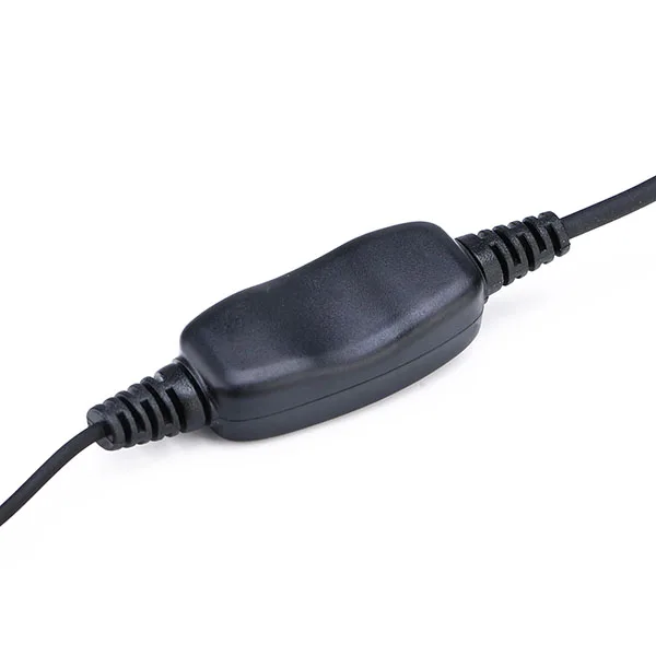 Retevis EEK005 Walkie Talkie Zubehör 10 Stück 2Pin Ohrbügel Ohrhörer mit PTT-Taste Kragen Clip für Retevis RT5R Baofeng UV5R – Detail 9