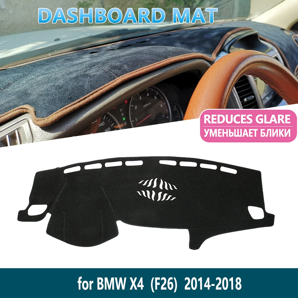 

for BMW X4 F26 2014 2015 2016 2017 2018 Anti-Slip Dashboard Mat Cover Inner Sun Shade Dash board Car Accessories