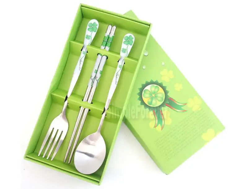 

600pcs 200set Stainless Steel Fork Set Metal Tableware Wedding Gift Souvenirs