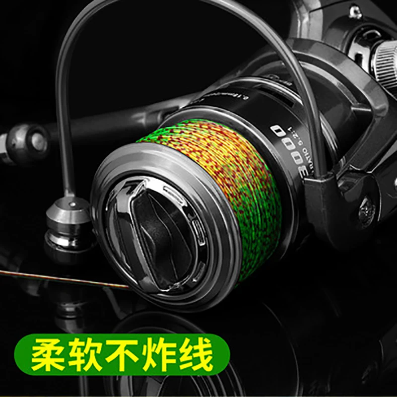 500M Spoted Invisible Super Strong Wear-Resistant Fluorocarbon Coating Camouflage  Carp Saltwater Water Sinking Fishing Line