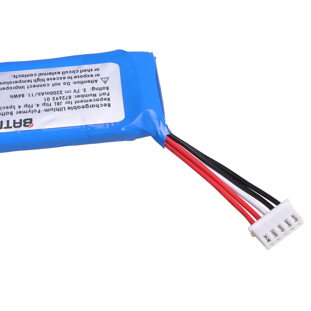 Batmax 1 pieza 3,7 V 3200 mAh batería GSP 872693 01 + Herramientas para Batería JBL Flip 4, Flip 4 Edición Especial