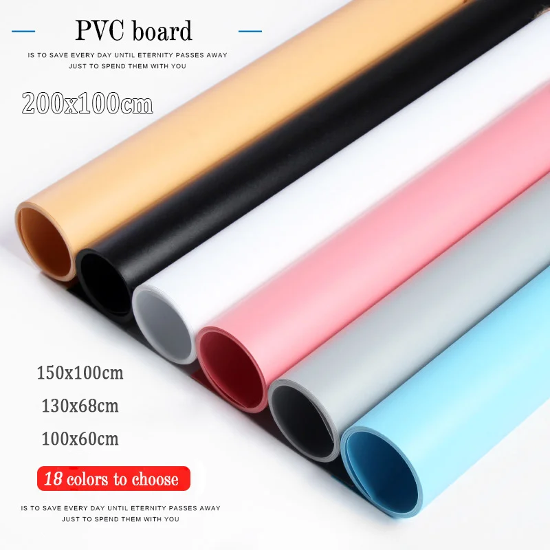 200x100 CM PVC Background Board Photography Accessories Tabletop Shooting Soft Box Backdrops Screen Photo Studio Kit Fotografia