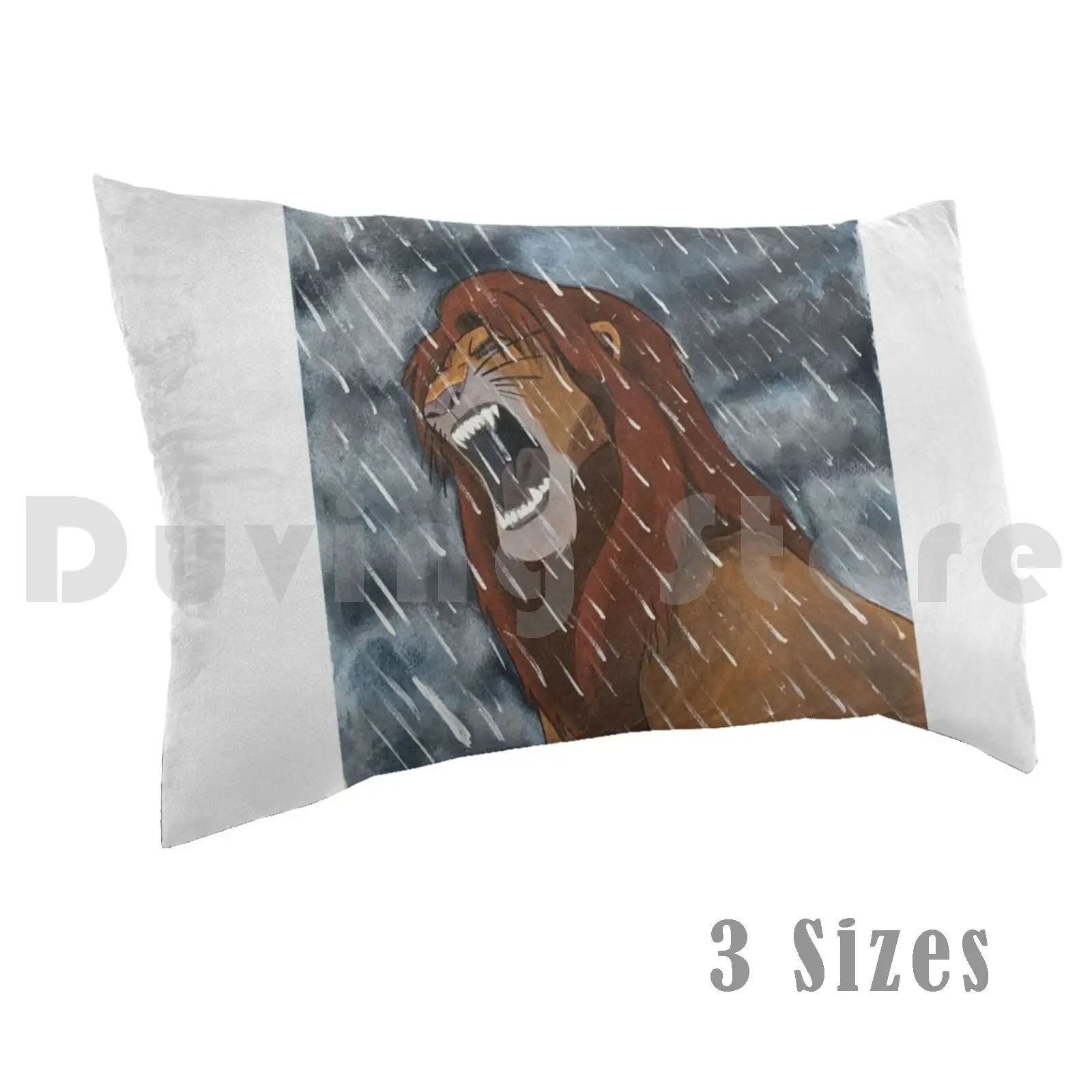 Pillow Case Lion King Simba 1868 The Lion King Lion King Roar Lion Roar Rain