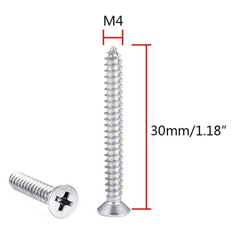 4pcs M5 U shape 304 Stainless Steel M5 Ceiling Wall Mount U Hook Anchor Hanger with Self-tapping Screws for Yoga Swing Strap